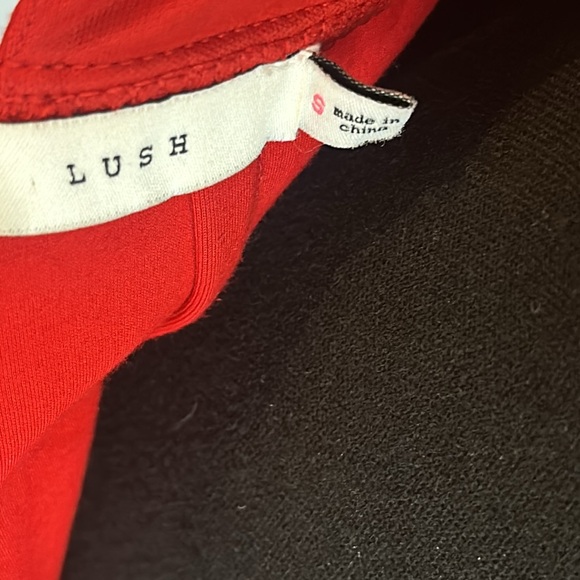 Lush Clothing Red women’s mini Dress size small - Picture 11 of 13